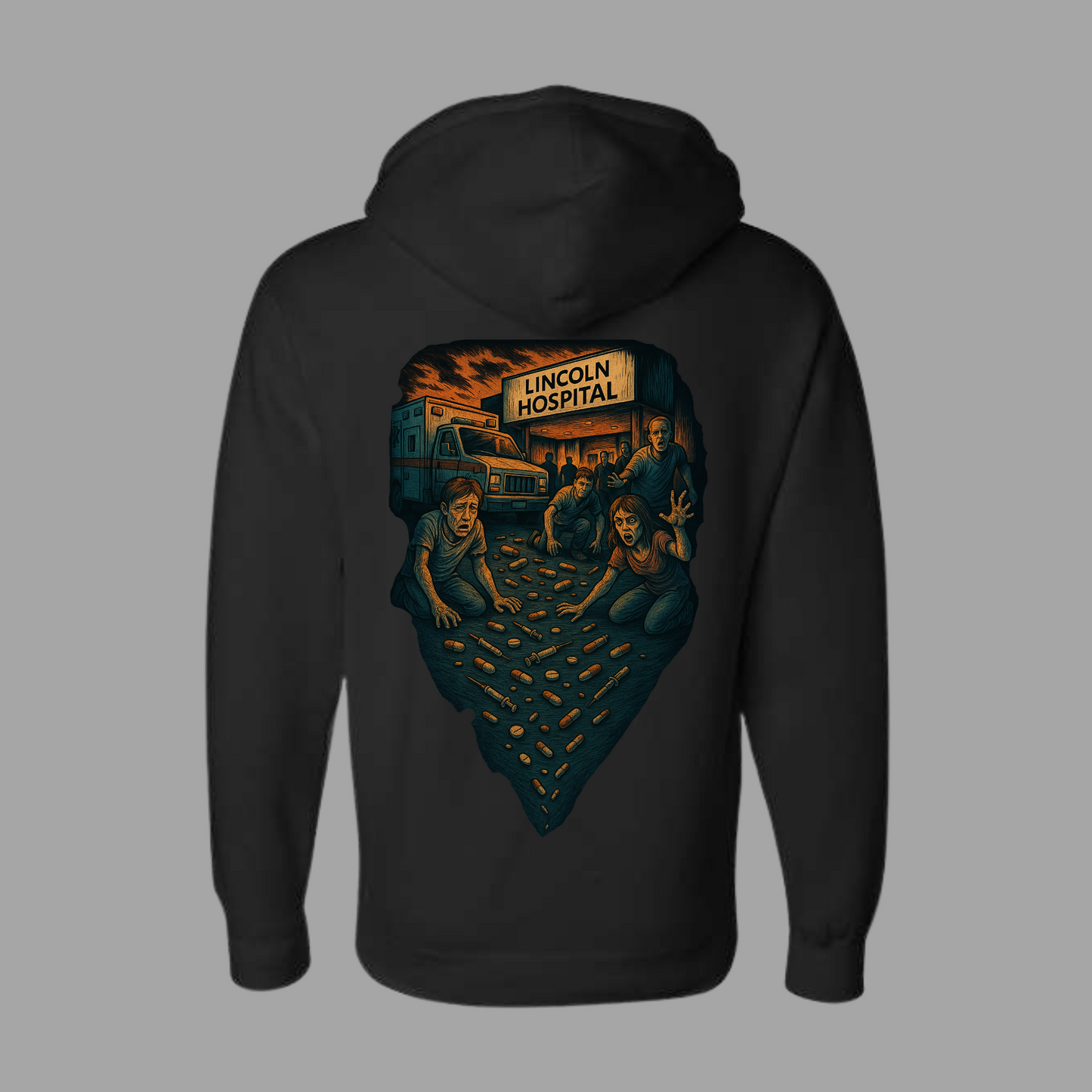 Station 14 Zombie Heavyweight Hoodie