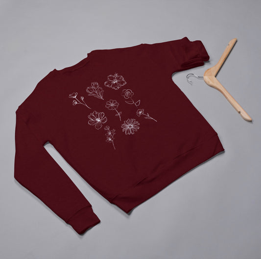 GVO Floral Crewneck