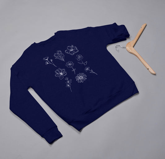 GVO Floral Crewneck