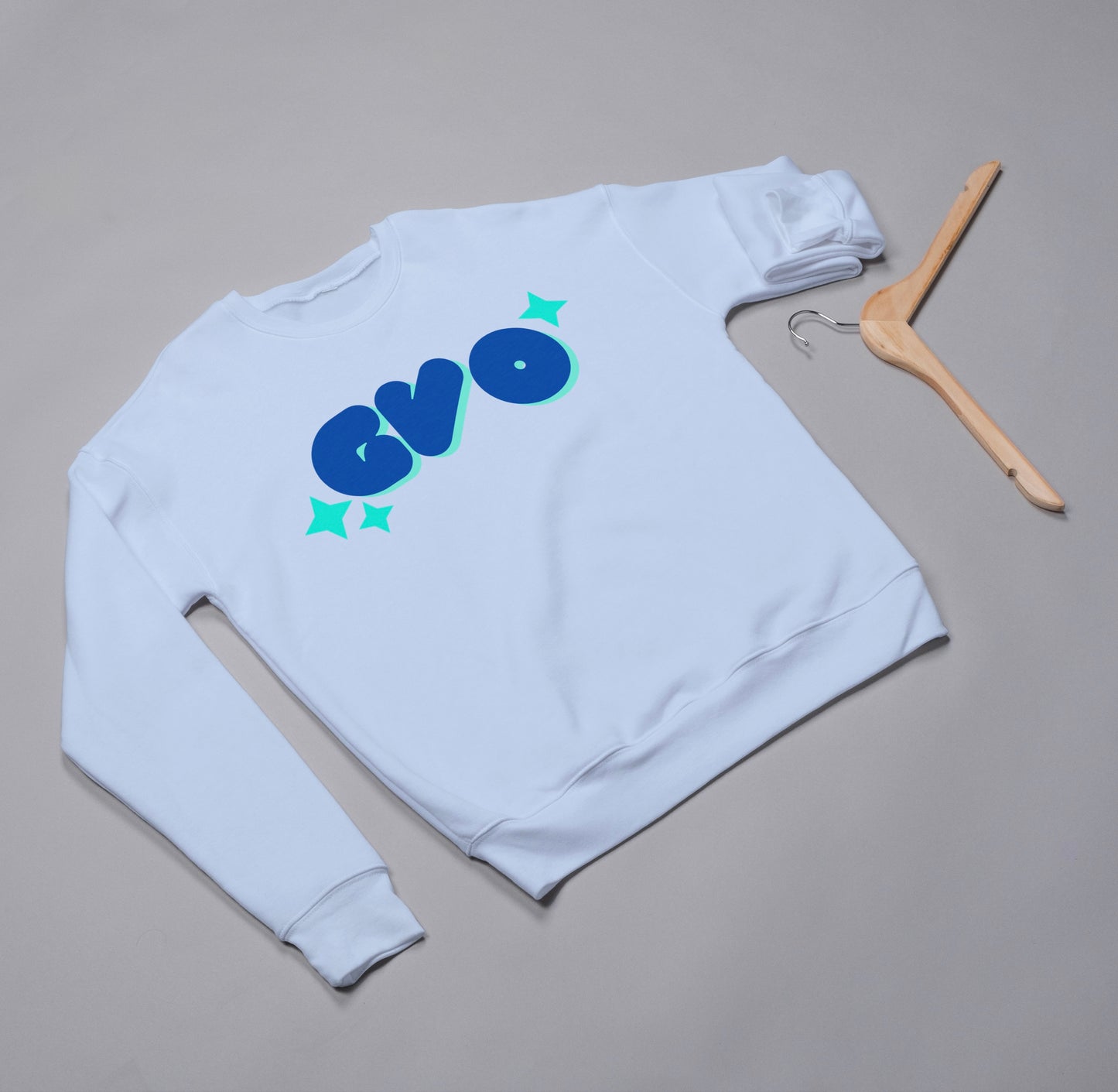 GVO Retro Puff Crewneck