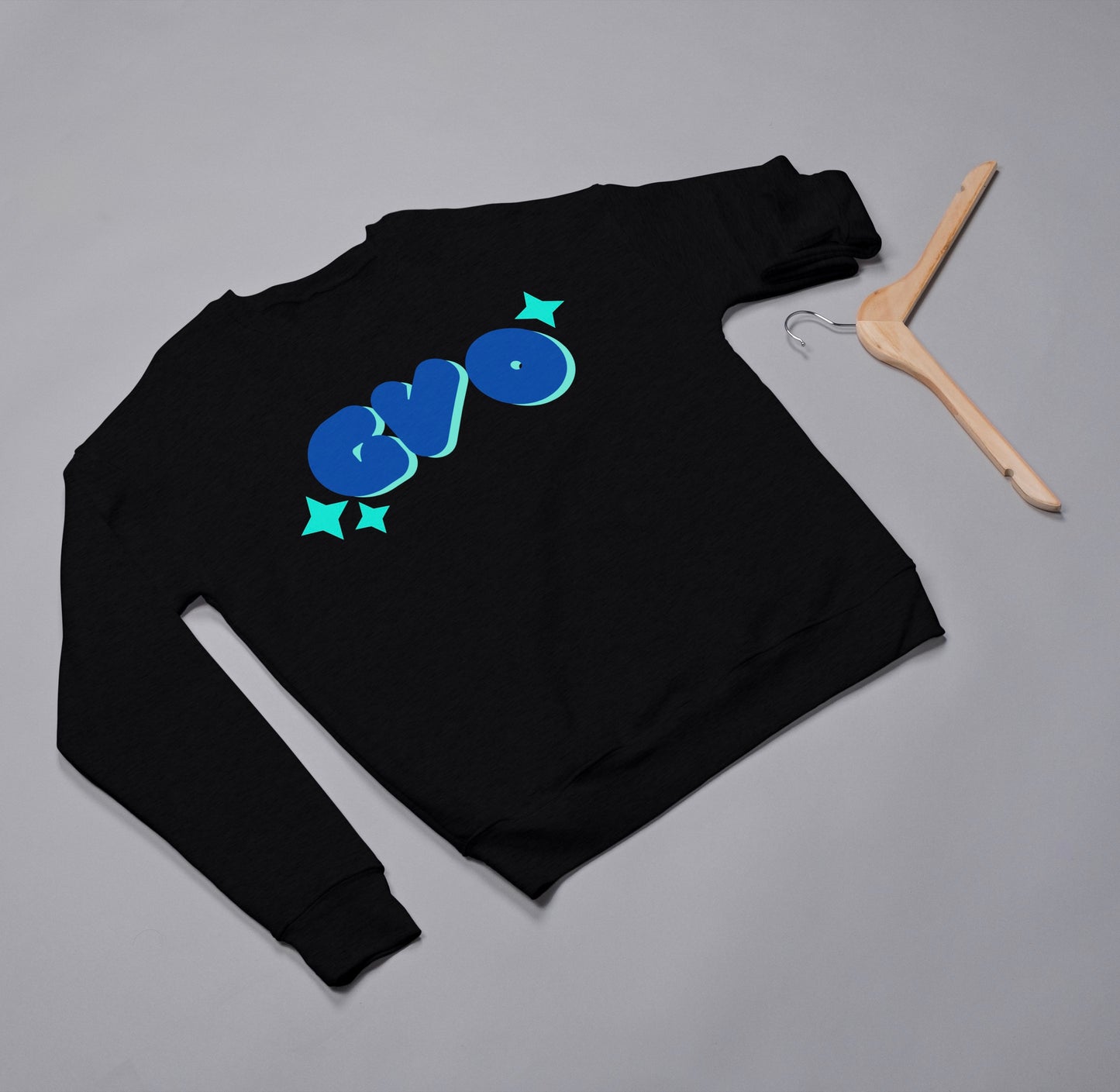 GVO Retro Puff Crewneck